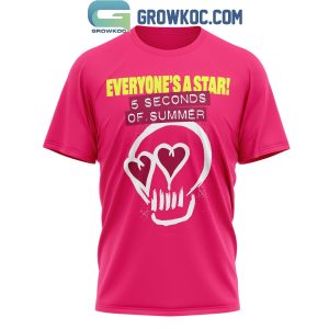 5 Seconds Of Summer Everyone’s A Star World Tour Shirt