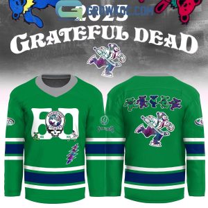 Abbotsford Canucks x Grateful Dead 60 Years 2025 Hockey Jersey