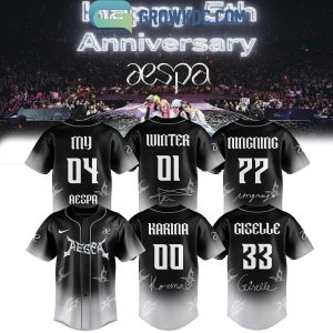 Aespa 5th Anniversary 2025 Jersey