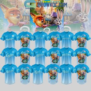 All Team MLB x ZooTopia 2 Jersey
