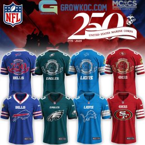 All Team NFL x Marine Corps 250th Anniversary Jersey
