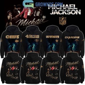 All Team NFL x Michael Jackson King Of Pop Hoodie Shirt