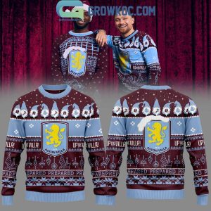 Aston Villa Gnome Christmas Jumper Ugly Sweater