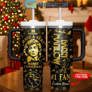 Barry Manilow Have A Very Barry Christmas Tumbler 40oz