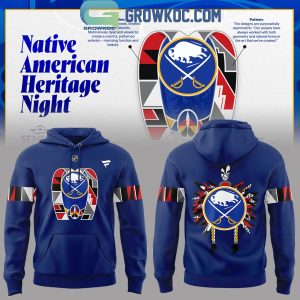Buffalo Sabres Native American Heritage Night Hoodie Shirt