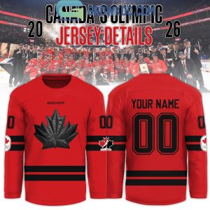 Canada Olympic 2026 Hockey Jersey