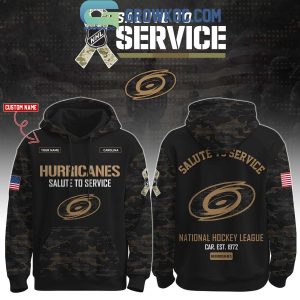 Carolina Hurricanes Salute To Service Veterans Day Hoodie Shirt Carolina Hurricanes Salute To Service Veterans Day Hoodie Shirt