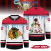 Carolina Hurricanes Christmas Tree Custom Hockey Jersey