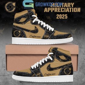 Cincinnati Cyclones Military Appreciation 2025 Air Jordan 1 Shoes