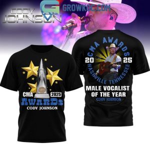 Cody Johnson Male Vocalist Of The Years Awards 2025 Shirt