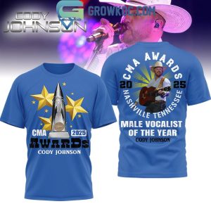 Cody Johnson Male Vocalist Of The Years Awards 2025 Shirt