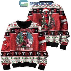 Deadpool Ho Ho No Mercy Ugly Sweater