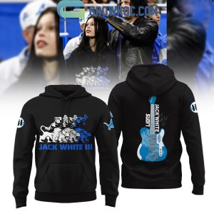 Detroit Lions x Jack White Thanksgiving Halftime Show Hoodie T-Shirt