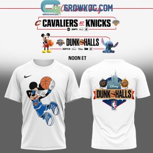 Dunk The Halls Cavaliers At Knicks Christmas Hoodie Shirt