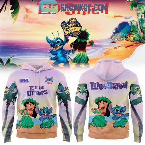 Erie Otters Lilo & Stitch 626 Hoodie Shirt