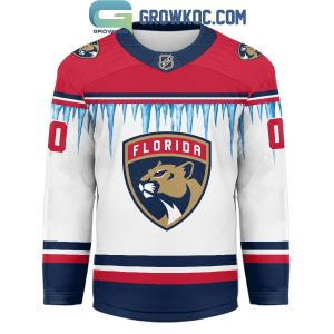 Florida Panthers Christmas Tree Custom Hockey Jersey