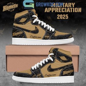 Fort Wayne Komets Military Appreciation 2025 Air Jordan 1 Shoes