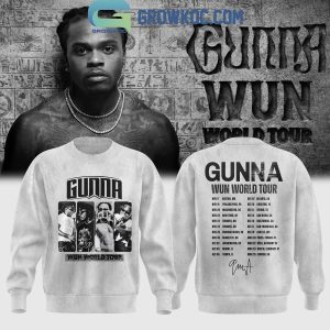 Gunna Wun World Tour 2025 Hoodie Shirt