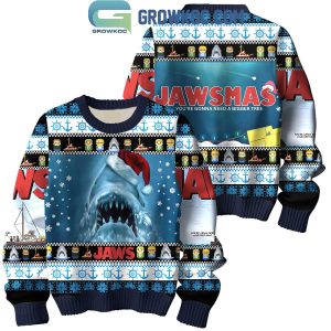 Jaws Christmas Holiday Ugly Sweater