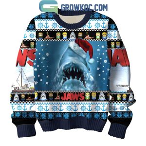 Jaws Christmas Holiday Ugly Sweater