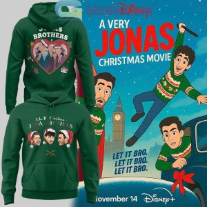 Jonas Brothers A Very Jonas Christmas Movie Hoodie Shirt