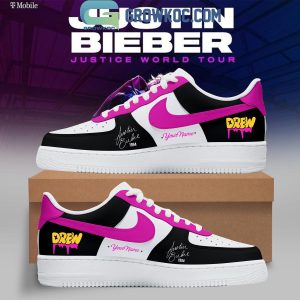 Justin Bieber 2026 Justice World Tour Air Force 1 Shoes