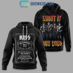 Kiss Shout It Out Loud Hoodie T-Shirt