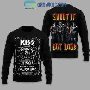 Kiss Shout It Out Loud Hoodie T-Shirt