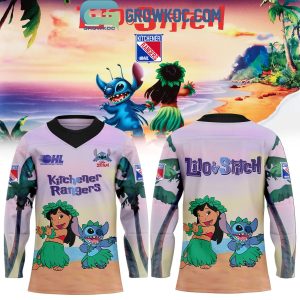 Kitchener Rangers Lilo & Stitch 626 Hockey Jersey