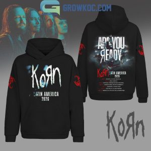 Korn Latin America Tour 2026 Hoodie T-Shirt