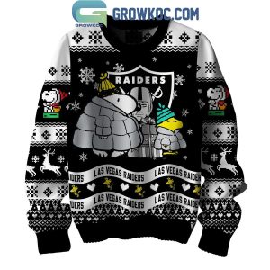 Las Vegas Raiders x Peanuts Snoopy Christmas Gift Ugly Sweater