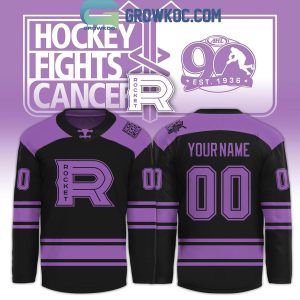 Laval Rocket x Hockey Fights Cancer 2025 Black Hockey Jersey