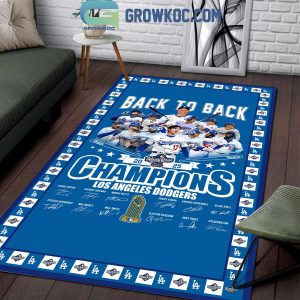 Los Angeles Dodgers Back To Back World Series Champions 2025 Rug