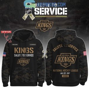 Los Angeles Kings Salute To Service Veterans Day Hoodie Shirt Los Angeles Kings Salute To Service Veterans Day Hoodie Shirt