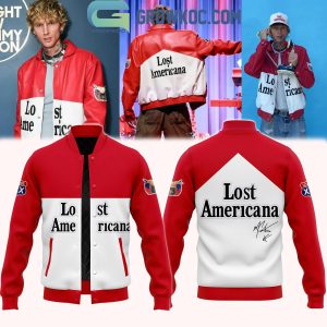 Machine Gun Kelly Lost Americana Tour Signature Baseball Jacket