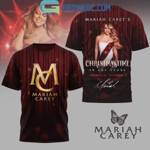 Mariah Carey’s Christmas Time In Las Vegas Hoodie T-Shirt