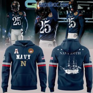 Navy Midshipmen Uniforms Celebrating 250 Years Hoodie Shirt