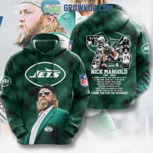 Nick Mangold RIP Forever 74 New York Jets Hoodie Shirt