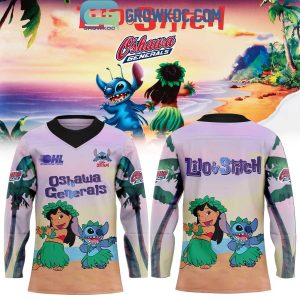 Oshawa Generals Lilo & Stitch 626 Hockey Jersey