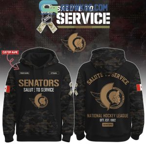 Ottawa Senators Salute To Service Veterans Day Hoodie Shirt Ottawa Senators Salute To Service Veterans Day Hoodie Shirt