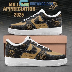 Pittsburgh Penguins Military Appreciation 2025 Air Force 1 Shoes