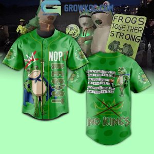 Portland Frog Resist No King Baseball Jersey