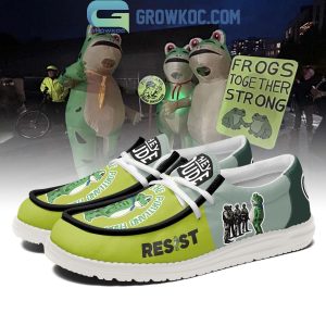 Portland Frog Resist Together Strong Hey Dude Shoes