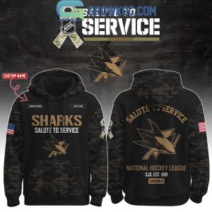 San Jose Sharks Salute To Service Veterans Day Hoodie Shirt San Jose Sharks Salute To Service Veterans Day Hoodie Shirt