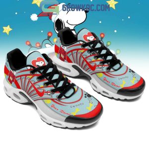 Snoopy Peanuts Christmas Air Max Shoes