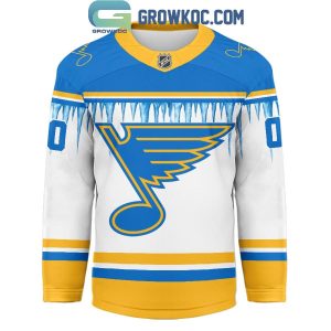 St. Louis Blues Christmas Tree Custom Hockey Jersey