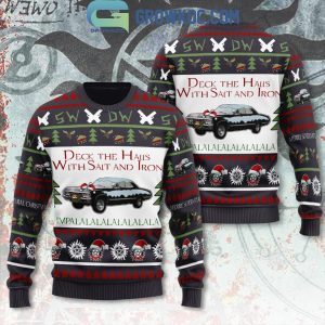Supernatural Deck The Halls With Salt And Iron Ugly Sweater