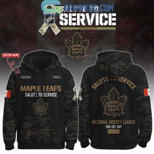 Toronto Maple Leafs Salute To Service Veterans Day Hoodie Shirt Toronto Maple Leafs Salute To Service Veterans Day Hoodie Shirt