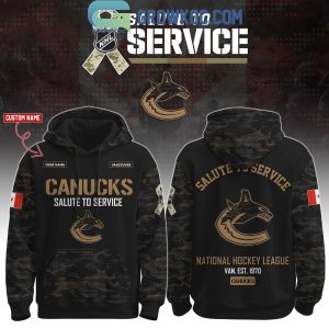 Vancouver Canucks Salute To Service Veterans Day Hoodie Shirt Vancouver Canucks Salute To Service Veterans Day Hoodie Shirt