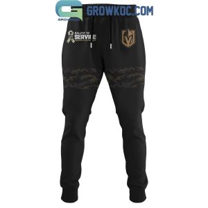 Vegas Golden Knights Salute To Service Veterans Day Hoodie Shirt